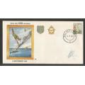 SA AIR FORCE (SAAF) FLIGHT COVER # 14 - 1983 40TH ANNIV KOS INVASION SIGNED BY 1 (NOT KIRBY)