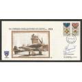 SA AIR FORCE (SAAF) FLIGHT COVER #39 - 1991 70TH ANNIVERSARY SAAF FLYING STATION SIGNED