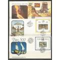 RSA 1986/92 PHILATELIC FOUNDATION SET OF 7 OFFICIAL FDC