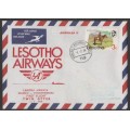 AVIATION 1979 AIRPHILSA FLIGHT COVER #11 1ST FLIGHT LESOTHO AIRWAYS TWIN OTTER MASERU TO JHB