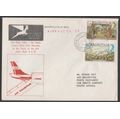 AVIATION 1981 AIRPHILSA FLIGHT COVER #27 1ST FLIGHT AIR MAURITIUS MAURITIUS TO JAN SMUTS