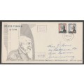 SWA 1966 DR HH VEDDER REG ILLUSTRATED PRIVATE FDC ADDRESSED TO JHB