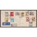 SWA 1966 DECIMAL DEFS ON REG AIRMAIL COVER WITH WINDHOEK D/S 16/3/66