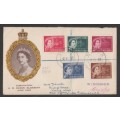 SWA 1953 CORONATION QEII REG ILLUSTRATED PRIVATE FDC ADDRESSED TO PORT ALFRED