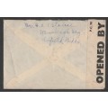 CENSOR MAIL - 1941 WWII COVER GB STAMPS TO MINNESOTA USA