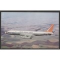 SA AIRWAYS (SAA) FLIGHT COVER - 1969 FIRST FLIGHT NY-RIO-JHB - TATTY BUT INCLUDES POSTCARD