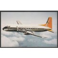 SA AIRWAYS (SAA) POSTCARD HAWKER SIDDELEY 748