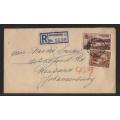 Union SA 1949 Arrival British Settlers single on registered FDC together with 4d definitive