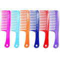 1pc Wide tooth Hair Comb assorted