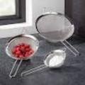 Stainles Steel Strainer/ sifter 3pcs