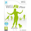 black Wii balance board including Wii Fit Plus (PAL)