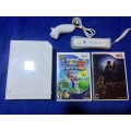 complete white Nintendo Wii console + 2 games (US NTSC)