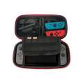 black and red Nintendo Switch hard case