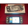 Grey Nintendo Switch Lite (EUR) with 64 GB micro SD card