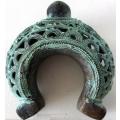 Sculptures - Bronze - Benin - Arm band - doughnut (amulet)