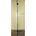 Steel boom microphone stand with tripod base