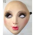 Theatrical masks - female - realistic - latex