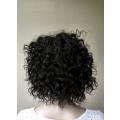 Wigs - Black - curly - short