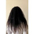 Wigs - Brown dark - curly - long