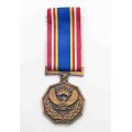 FULL SIZE SOUTH AFRICAN. 10 YEAR LOYAL SERVICE MEDAL