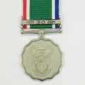Full Size: South Africa. With Bar for 20 Jaar. Troue Diens Medal
