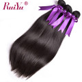 22 inch RUIYU Hair Peruvian Straight Hair Bundles HumanExtensions Double Weft Non Remy Hair Weave