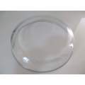 MARINEX !! Vintage Circular Clear Glass Marinex Brazilian Baking Dish