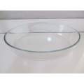 PYREX !! Vintage Oval Shaped French Clear Glass Bakeware/Casserole Dish