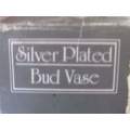 ELWECO !! Boxed Vintage Silver Plated Elweco Bud Vase - As new