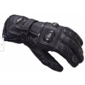 Motorcycle gloves Keprotec with armour Black size XL XTRA LARGE