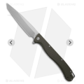 Daggerr Shogun 5` tactical folding knife folder olive with stonewash blade