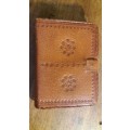 Leather Playing Cards Holder.