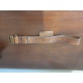 old Leather belt with Ammo pouch