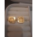 Bokomo Gold Plated cufflinks