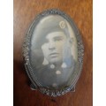 WWI (Unknown South African Soldier)  picture in frame