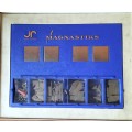 Vintage Magnastiks - Magnetic Construction toy by Jouets Rationells