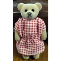 Vintage McDonalds 1999 bear with label - Picnic Girl - Penny