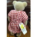Vintage McDonalds 1999 bear with label - Picnic Girl - Penny