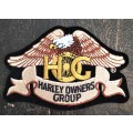 Harley Owners Group (Small embroidered patch). Brand new