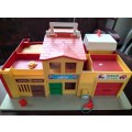 Vintage Fisher Price Play Family Village