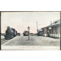 Vintage postcard / post card - Belfast Railway station