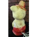 Vintage kid`s bedside lamp - Piggy (27 cm)