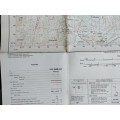 Vintage Rhodesia (Marandellas) map - 1972