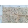 Vintage Rhodesia (Umtali) map - 1965