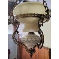 Vintage / Ornate brass ceiling lamp