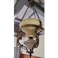 Vintage / Ornate brass ceiling lamp