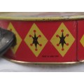 Vintage tamborine - tin toy - Made in Hong Kong