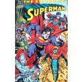 Vintage DC Comic - The return of Superman (thick volume)