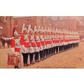 Vintage Post Card - British - 2nd Life Guards - Inspection of King`s Escourt