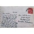Vintage post card - Grahamstown Museum (used)